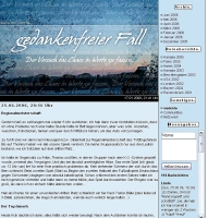 gedankenfreier Fall - Blog Layout 01